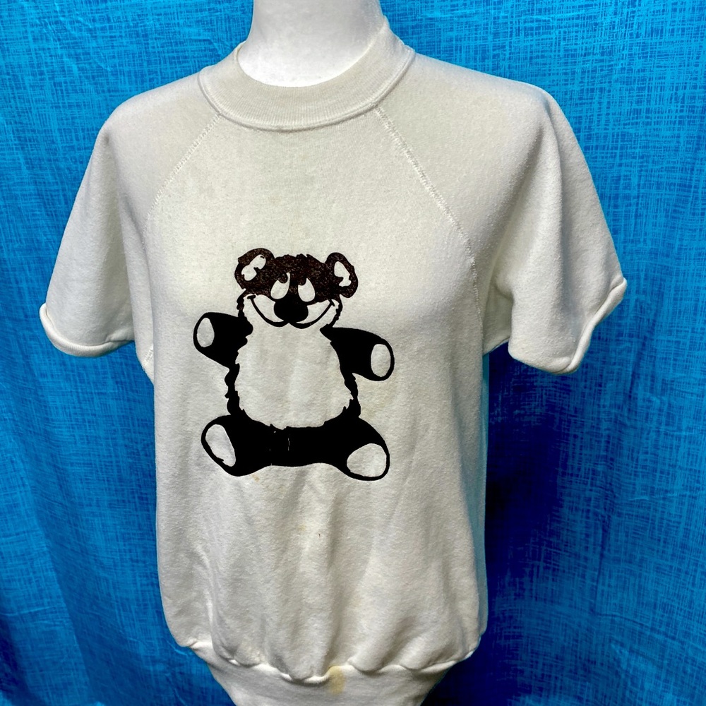 Vintage Sweatshirt - short sleeve- Medium